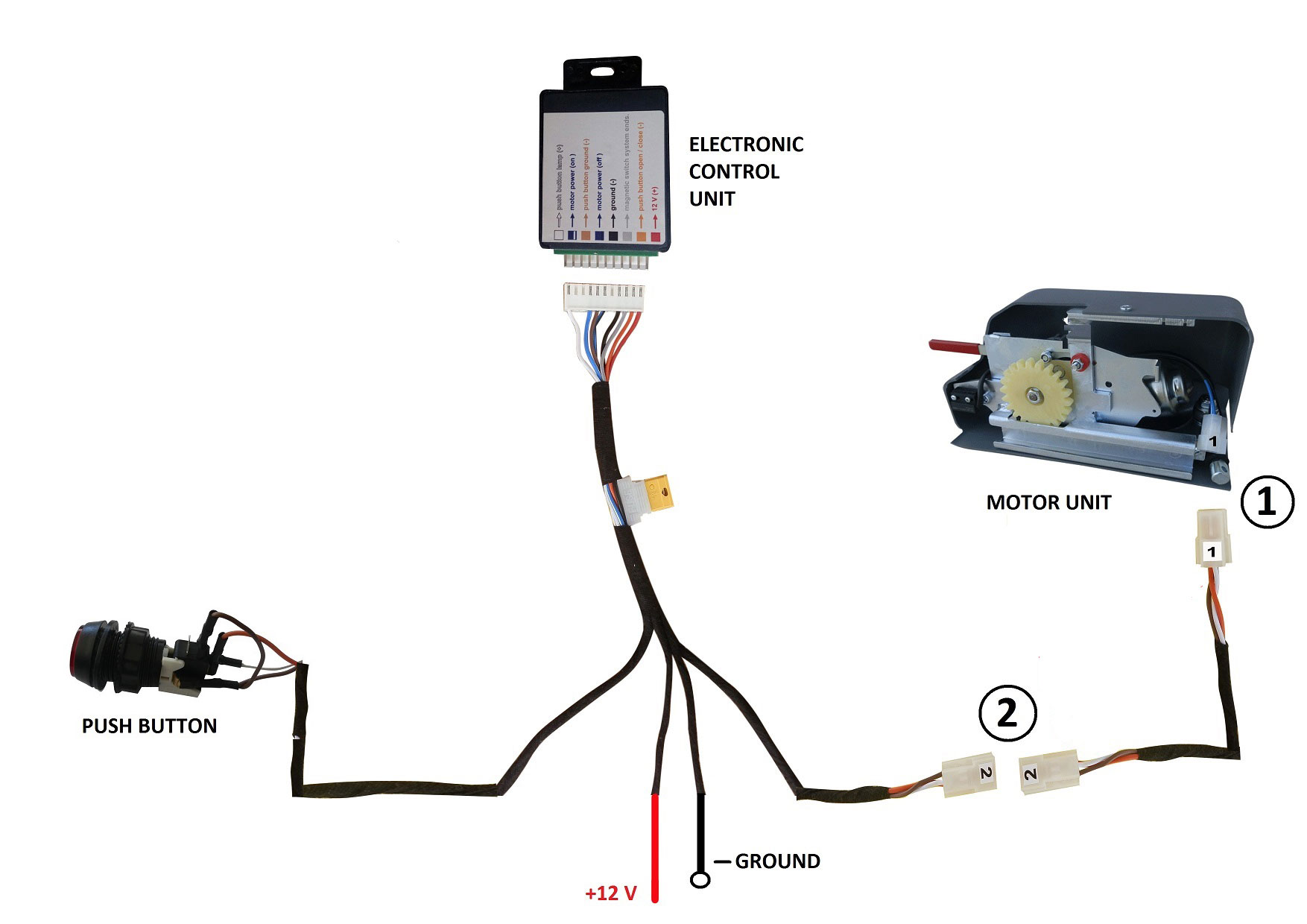 ford transit automatic sliding door kit